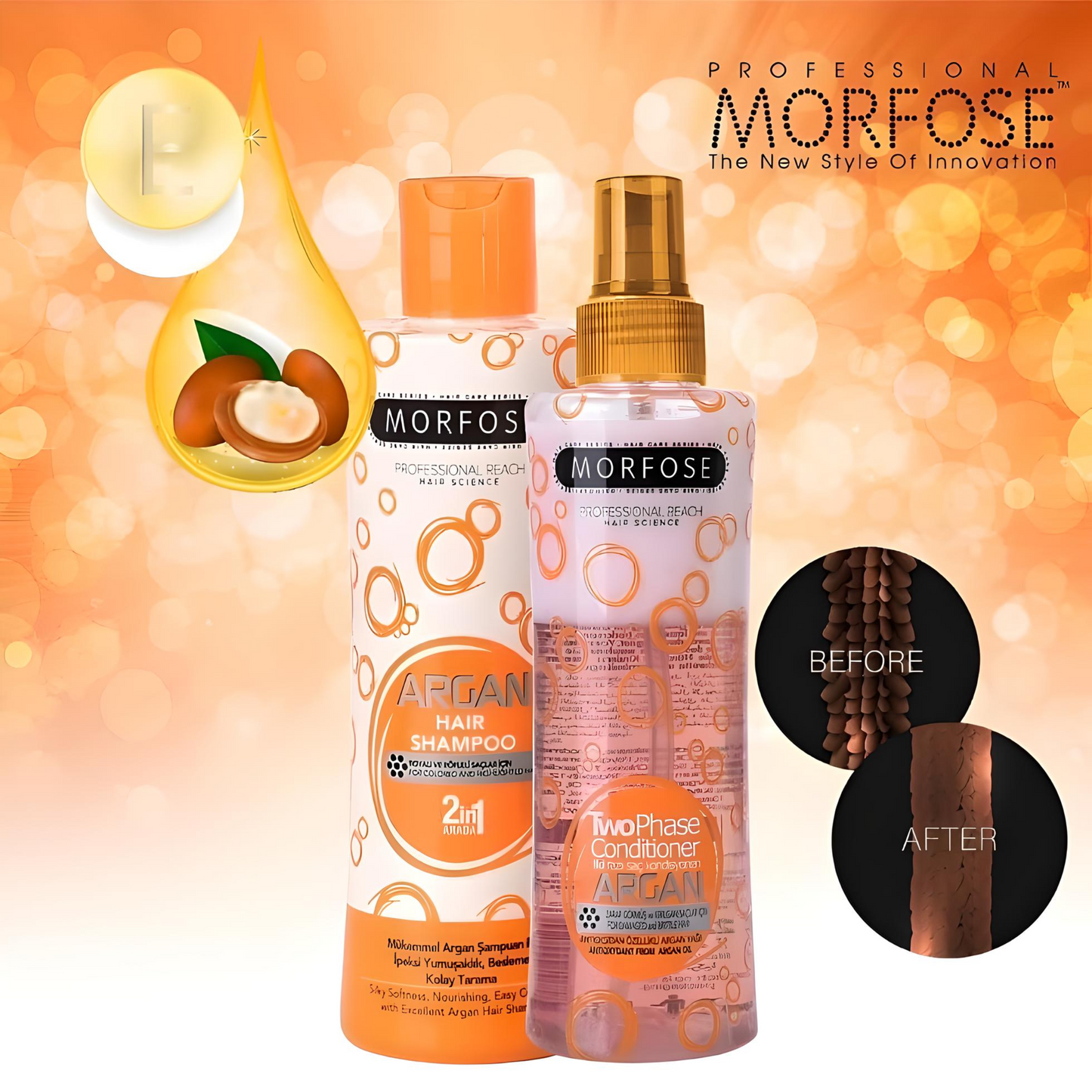 MORFOSE PROFESSZIONÁLIS ARGÁN SAMPON 1000ML
