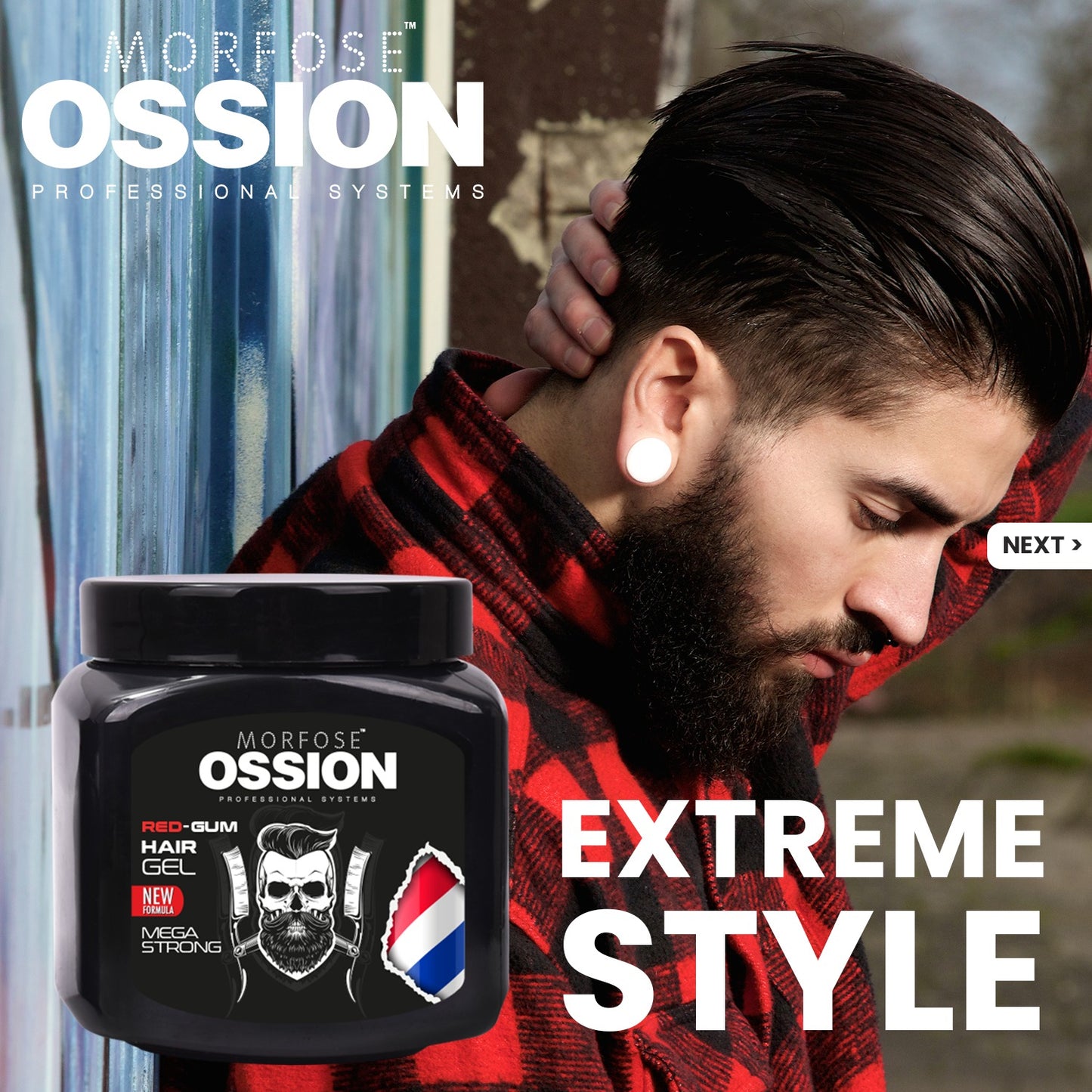 OSSION PBL HAIR GEL 300ML