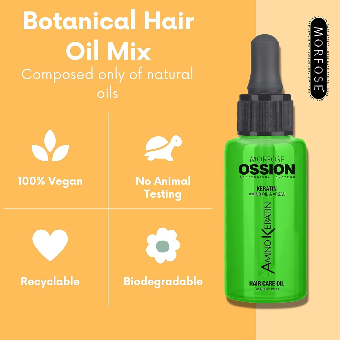 OSSION AMINO KERATIN HAIR OIL 100ML